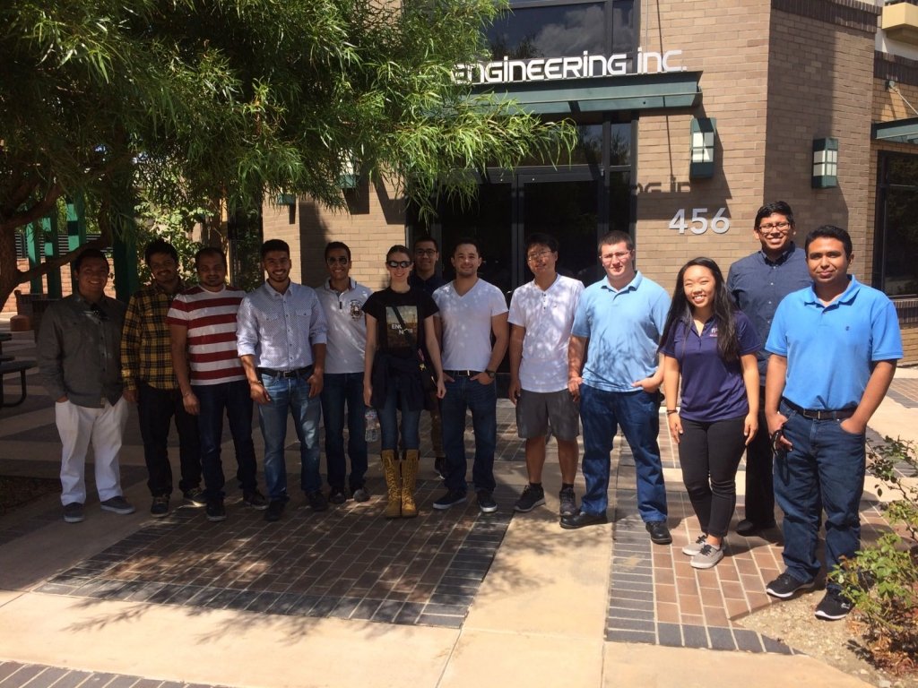 CSU Fullerton Visitors at Athena Engineering