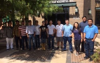 CSU Fullerton Visitors at Athena Engineering