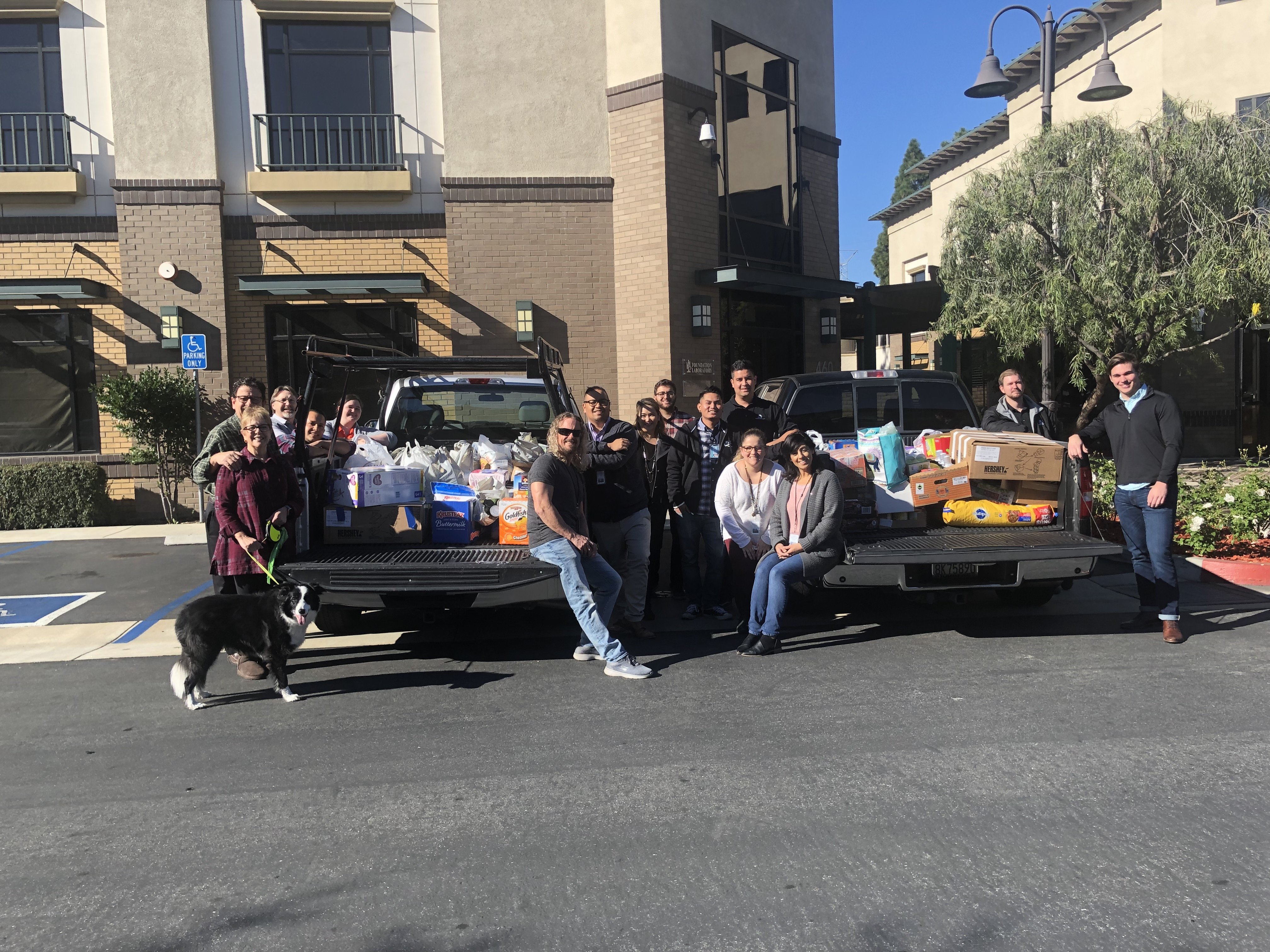 Athena Engineering Food Drive