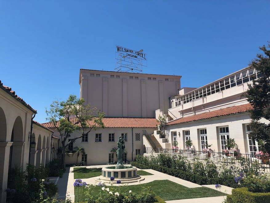 Courtyard of the Ebell of Los Angeles The Ebell of Los Angeles Theatre