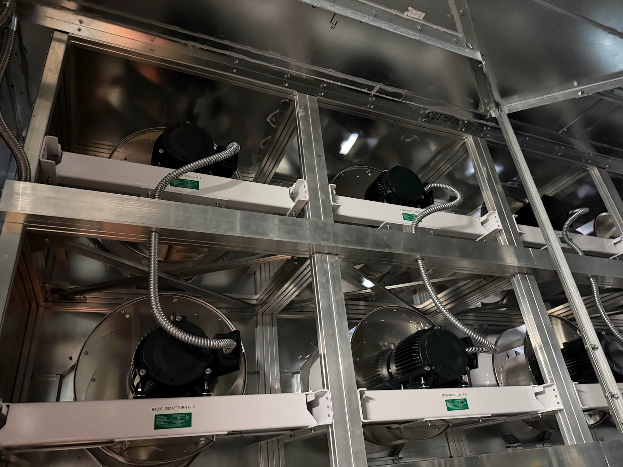 Athena crew on site &mdash; mechanical HVACD and Argus controls under one scope